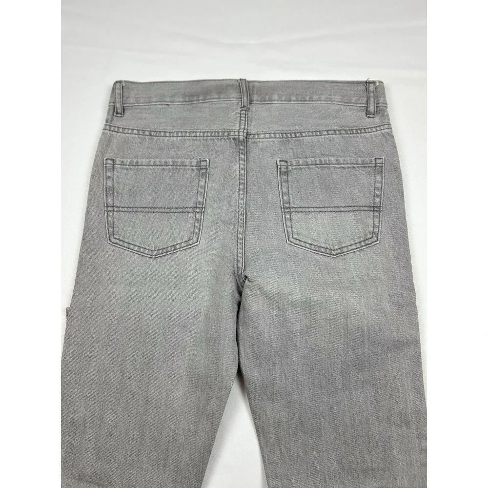 THE CHILDREN'S PLACE Boys Gray Skinny Jeans Size 16 - Excellent Pre-Loved